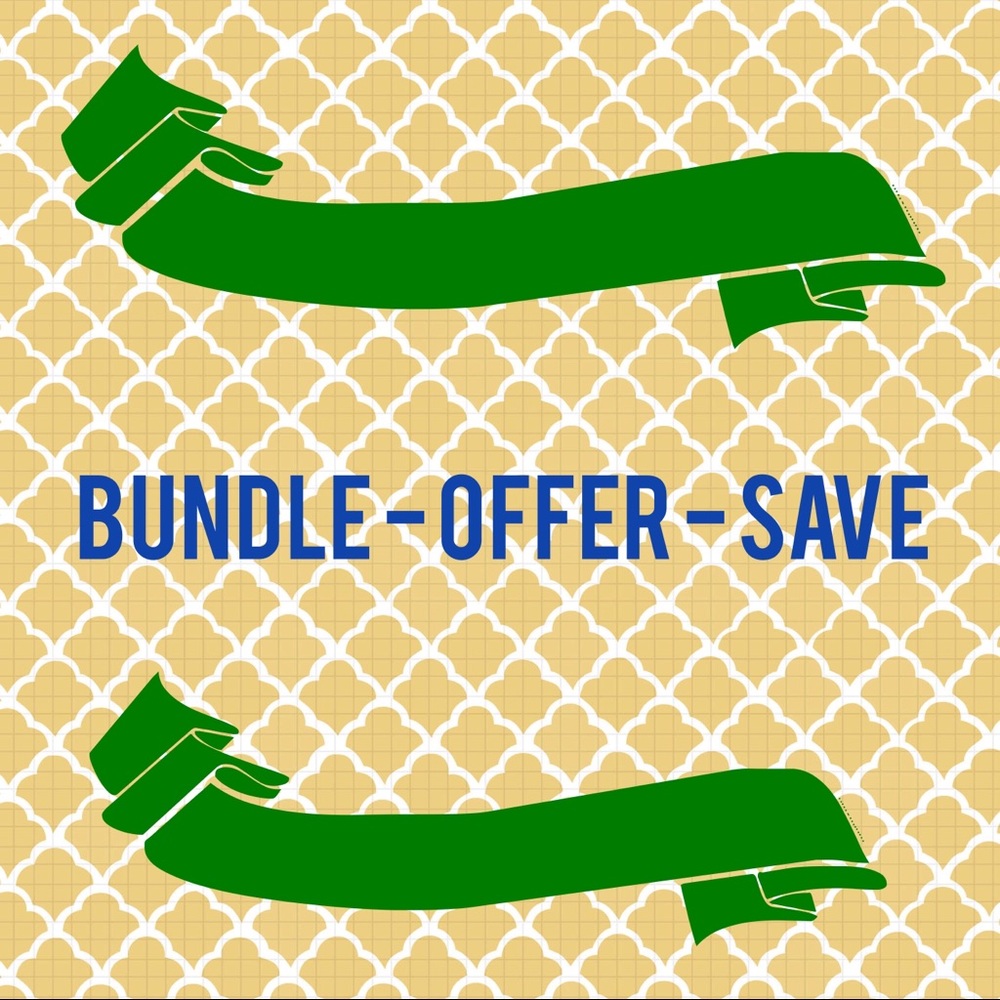 ✅👏👏👏❌⭕️ Bundle and Save!
